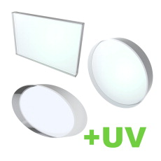 UV Grade Fused Silica Optical Windows, Standard Quality 