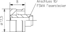 Faseradapter N FSMA 